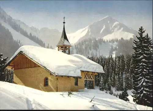 wu82456 Hirschegg Kleinwalsertal Vorarlberg Hirschegg Kleinwalsertal Bruder Klaus Kapelle * Kategorie. Mittelberg Alte Ansichtskarten