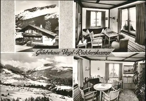 Riezlern Kleinwalsertal Riezlern Kleinwalsertal Gaestehaus Vogl-Ridderskamp *