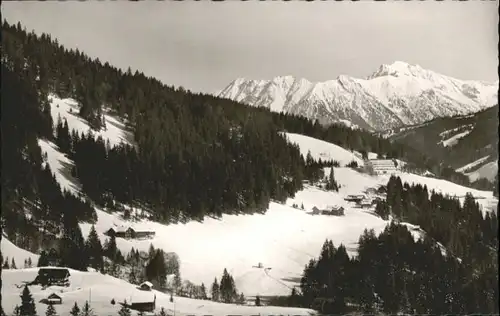 Riezlern Kleinwalsertal Riezlern Kleinwalsertal Schwende Entschenkopf Rubihorn Nebelhorngruppe *