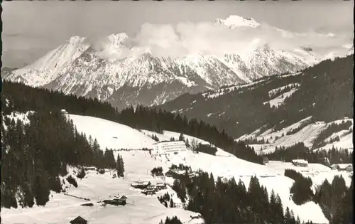 Riezlern Kleinwalsertal Riezlern Kleinwalsertal Schwende Entschenkopf Rubihorn Nebelhorngruppe *