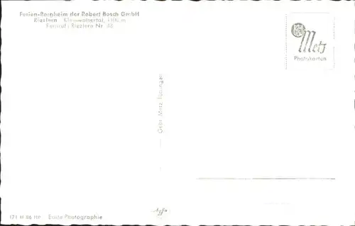 Riezlern Kleinwalsertal Riezlern Kleinwalsertal Ferien-Bergheim Robert Bosch *