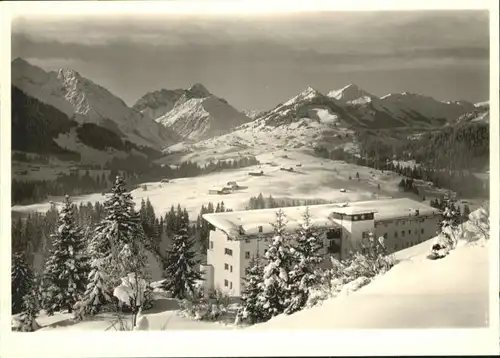 Riezlern Kleinwalsertal Riezlern Kleinwalsertal Kuranstalt Dr. Backer *