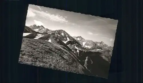 Riezlern Kleinwalsertal Riezlern Kleinwalsertal Schuesser Hochgehren Hammerspitze Liechelkopf Elferkopf Zwoelferkopf Widderstein Baerenkopf Bergstation *