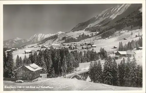 Riezlern Kleinwalsertal Riezlern Kleinwalsertal Nebelhorn *