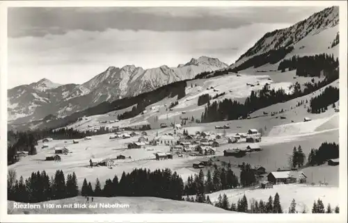 Riezlern Kleinwalsertal Riezlern Kleinwalsertal Nebelhorn *