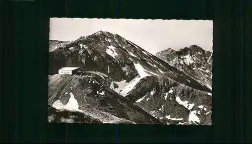 Riezlern Kleinwalsertal Riezlern Kleinwalsertal Kanzelwandbahn Bergstation Hammerspitze Liechelkopf Elferkopf *