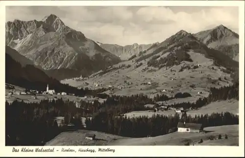 Kleinwalsertal Riezlern Hirschegg Mittelberg *