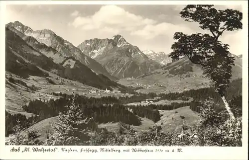 Kleinwalsertal Riezlern Hirschegg Mittelberg Widderstein *