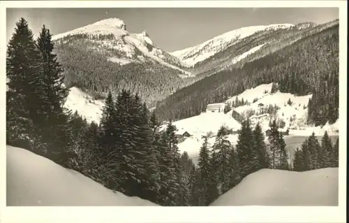 Riezlern Kleinwalsertal Riezlern Kleinwalsertal Kuranstalt Dr. Backer *