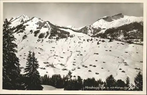 wu82867 Hirschegg Kleinwalsertal Vorarlberg Hirschegg Kleinwalsertal Hohen Ifen * Kategorie. Mittelberg Alte Ansichtskarten