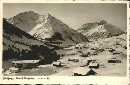 wu82944 Hirschegg Kleinwalsertal Vorarlberg Hirschegg Kleinwalsertal  * Kategorie. Mittelberg Alte Ansichtskarten