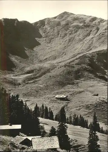 Kleinwalsertal Schwarzwasserhuette Steinmandl   *