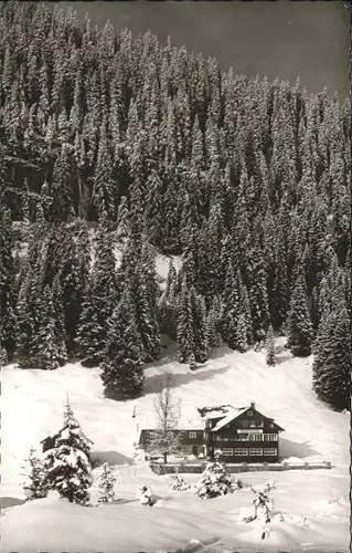 wu83020 Hirschegg Kleinwalsertal Vorarlberg Hirschegg Kleinwalsertal Waeldele Berggasthof Haus Kueren * Kategorie. Mittelberg Alte Ansichtskarten