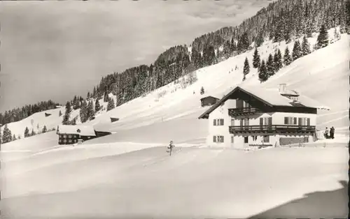 wu83022 Hirschegg Kleinwalsertal Vorarlberg Hirschegg Kleinwalsertal Nebenwasser Haus Bergfrieden * Kategorie. Mittelberg Alte Ansichtskarten