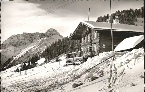 Kleinwalsertal Walserhaus Heuberghang Widderstein *