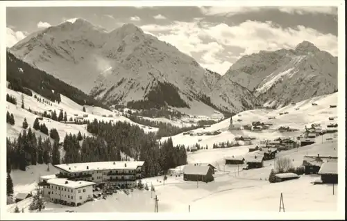 wu84059 Hirschegg Kleinwalsertal Vorarlberg Hirschegg Kleinwalsertal  * Kategorie. Mittelberg Alte Ansichtskarten