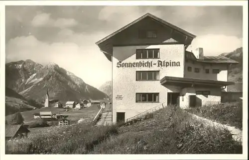 wu84095 Hirschegg Kleinwalsertal Vorarlberg Hirschegg Kleinwalsertal Sonnenbichl-Alpina * Kategorie. Mittelberg Alte Ansichtskarten