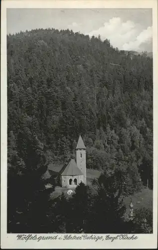 Woelfelsgrund Glatzer Gebirge Kirche  *