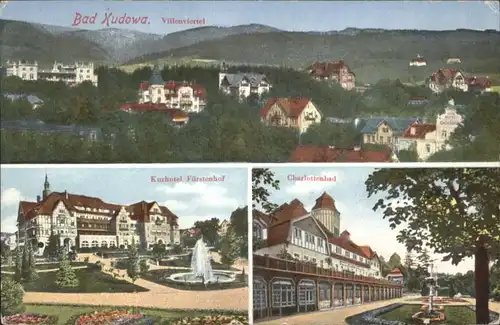 Bad Kudowa Villenviertel Hotel Fuerstenhof Charlottenbad x