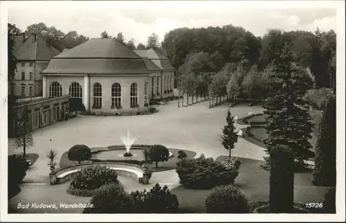 Bad Kudowa Wandelhalle Springbrunnen x