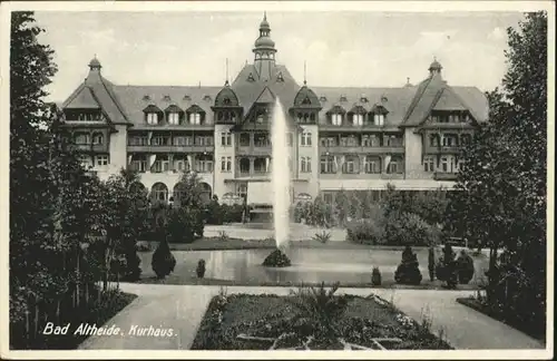 Bad Altheide Kurhaus Springbrunnen *