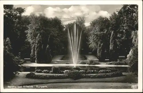 Bad Altheide Kurpark Springbrunnen x