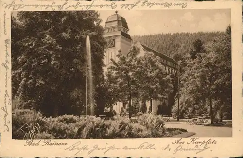 Bad Reinerz Kurplatz Springbrunnen x