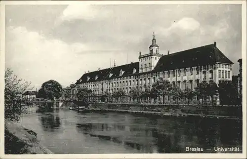 wu84740 Breslau Niederschlesien Breslau Universitaet * Kategorie. Wroclaw Alte Ansichtskarten