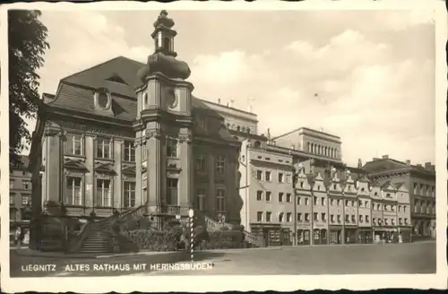 Liegnitz Rathaus Heringsbuden x