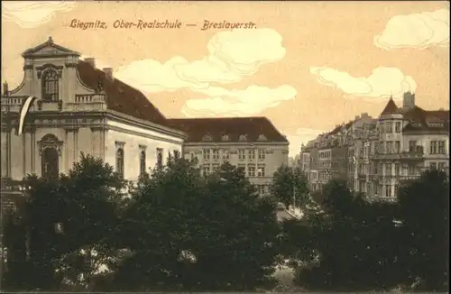 Liegnitz Breslauerstrasse Realschule x