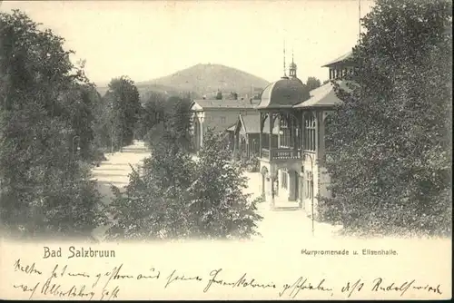 Bad Salzbrunn Kurpromenade Elisenhalle x
