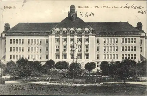 Liegnitz Bilseplatz Toechterschule x