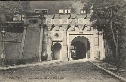 Liegnitz Schloss Hauptportal x