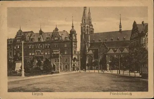 Liegnitz Friedrichsplatz Litfasssaeule x