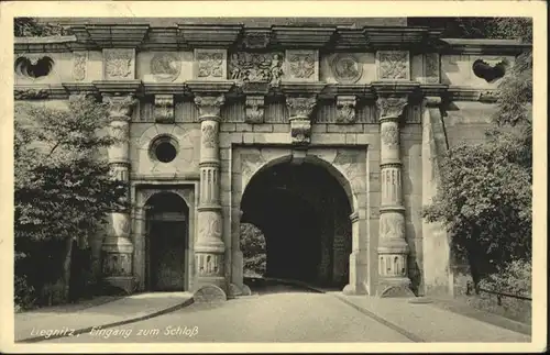 Liegnitz Schloss Eingang *