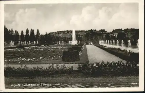 Liegnitz Rosengarten Wasserkunst *