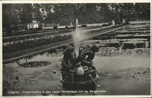 Liegnitz Kinderfontaene Park Bergerwiese *