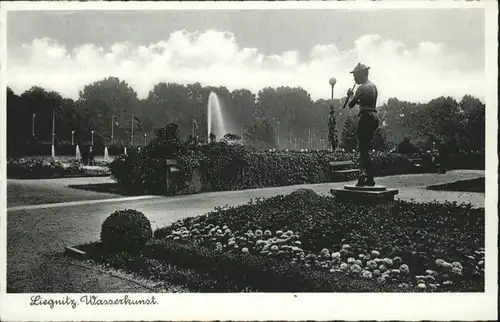 Liegnitz Wasserkunst Floetenspieler *