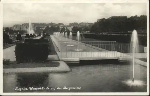 Liegnitz Wasserkuenste Bergerwiese *