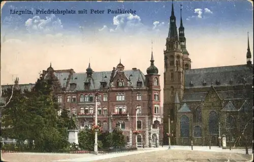 Liegnitz Friedrichsplatz Peter Paul-Kirche x