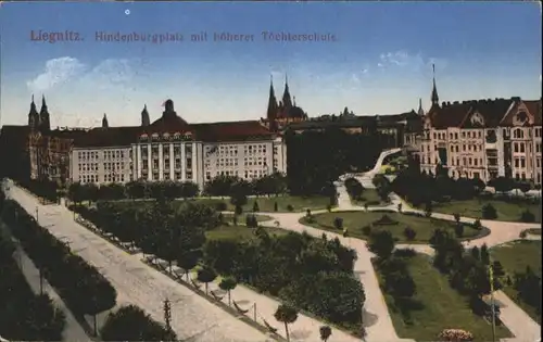Liegnitz Hindenburgplatz Toechterschule x