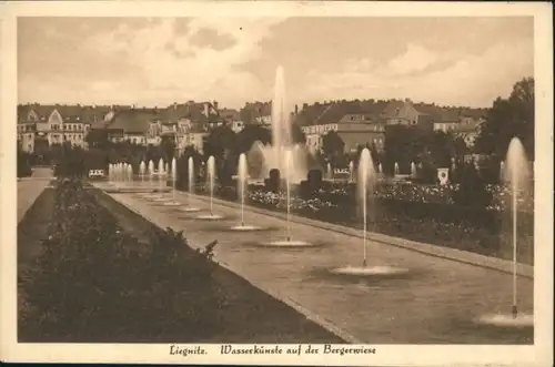 Liegnitz Wasserkuenste Bergerwiese *