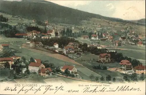 Bad Flinsberg Swieradow Zdroj Bad Flinsberg Blick vom Frankfurter Felsen x /  /