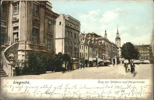 Liegnitz Rathaus Hauptwache x