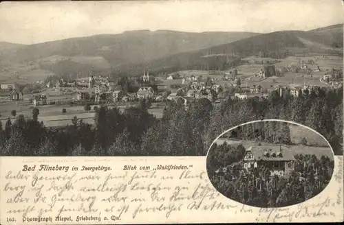 Bad Flinsberg Swieradow Zdroj Bad Flinsberg Blick vom Waldfrieden x /  /