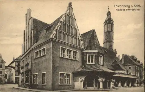 Loewenberg Schlesien Rathaus  *
