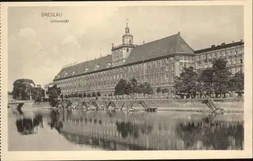 wu87534 Breslau Niederschlesien Breslau Universitaet * Kategorie. Wroclaw Alte Ansichtskarten