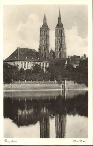 wu87588 Breslau Niederschlesien Breslau Dom * Kategorie. Wroclaw Alte Ansichtskarten