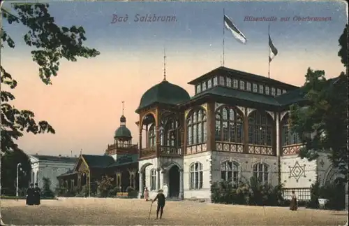 Bad Salzbrunn Elisenhalle Oberbrunnen *