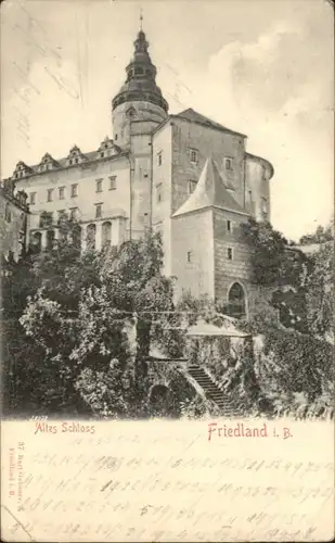 wu90193 Friedland Breslau Breslau Schloss x Kategorie. Wroclaw Alte Ansichtskarten